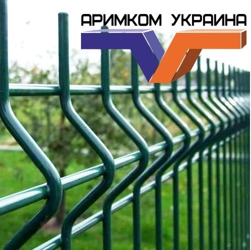 Сетка 3D сварная для забора - завод производитель Аримком-Украина